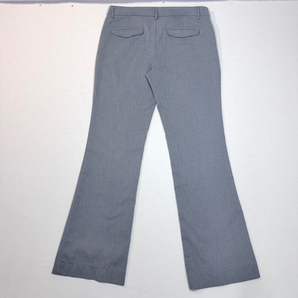 Gap Modern Boot Pants Womens 6R Grey Excellent Stretch Mid Rise Dress Trousers